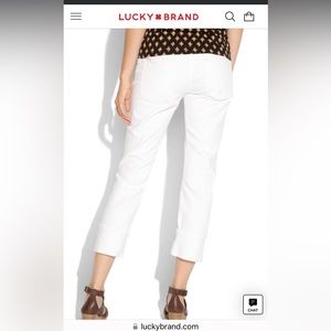 Lucky Brand ankle crop denim